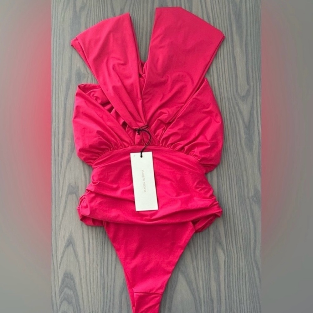 MAGDA BUTRYM WARP CUTOUT SWIMSUIT - Picture 6 of 8